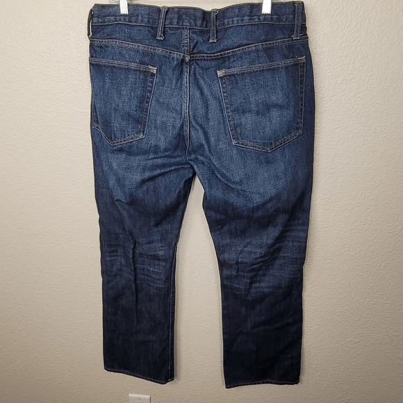 Gap Denim Men's Blue Jeans Bootcut 36x32 EUC (3225) - Picture 2 of 4
